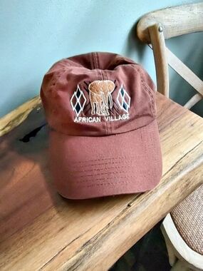 Vintage Brown Cotton Nashville Zoo Cap